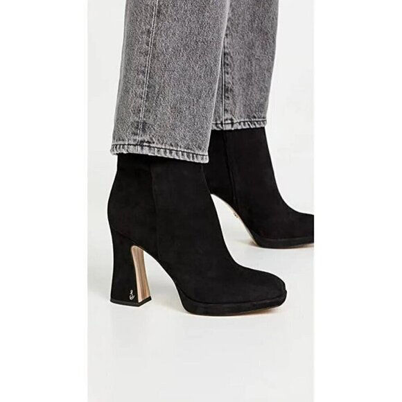 Sam Edelman Jaye Ankle Bootie in black 8.5 - Picture 2 of 12